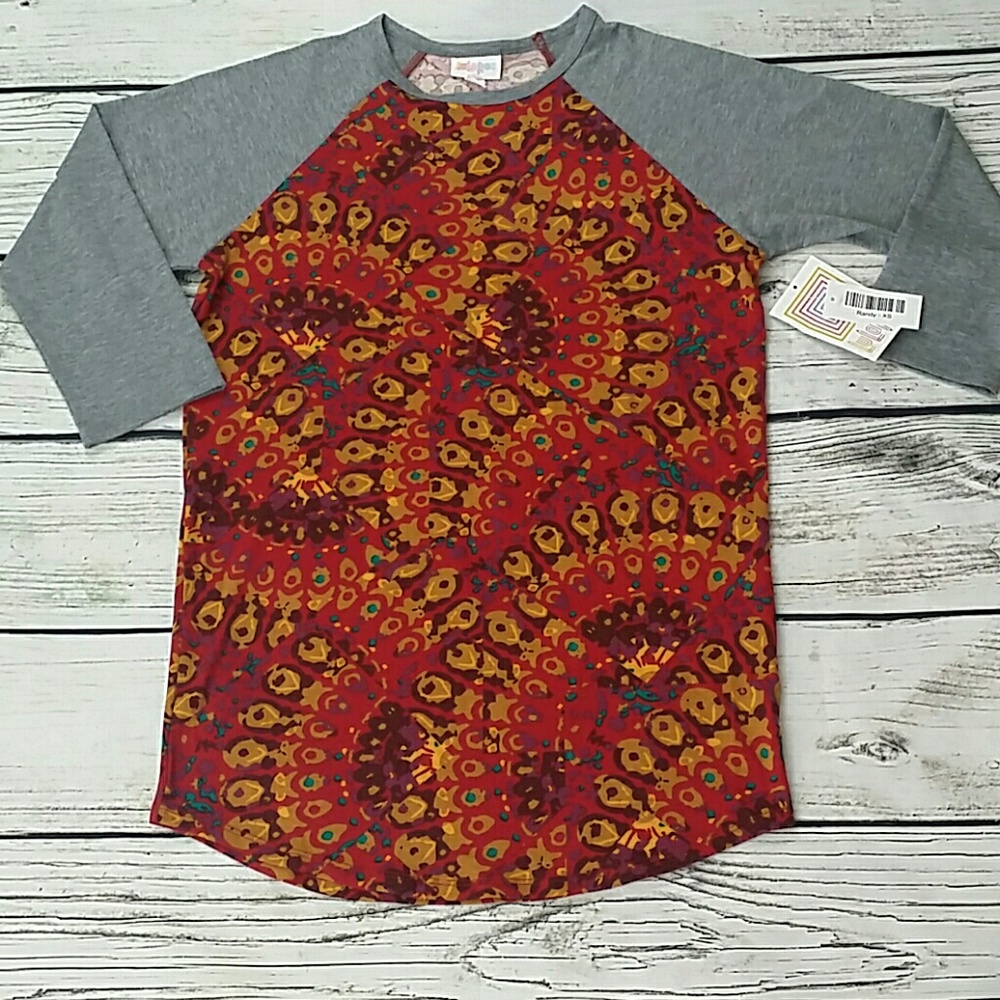 Lularoe Randy Tee - 3/4 sleeve